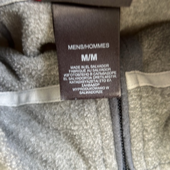 THE NORTH FACE Flash Dry Gray 1/2 Half Zip Fleece Pullover Jacket Men's Medium - Picture 7 of 8